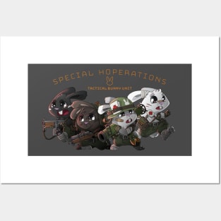 Special Hoperations: Tactical Bunny Rabbit Squad Posters and Art